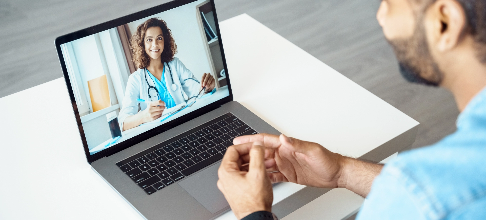 Online OCD treatment session with a licensed psychiatrist via secure video call