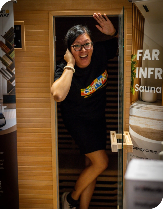 Sweat, Detox, Recharge: Sauna Therapy at the Expo