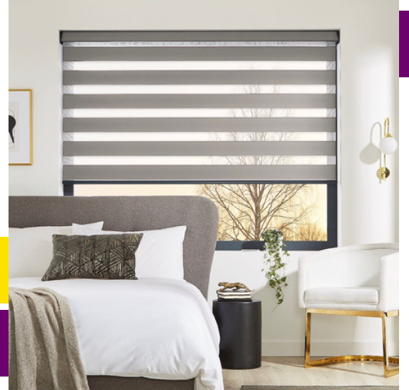 Light Filtering Zebra Blinds