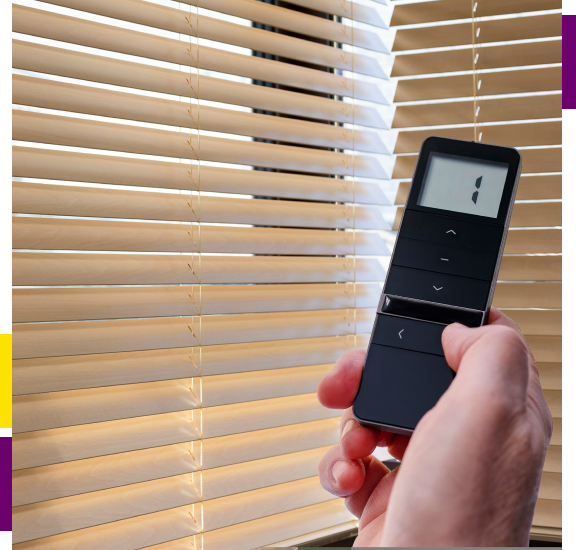 Custom Remote Control Blinds