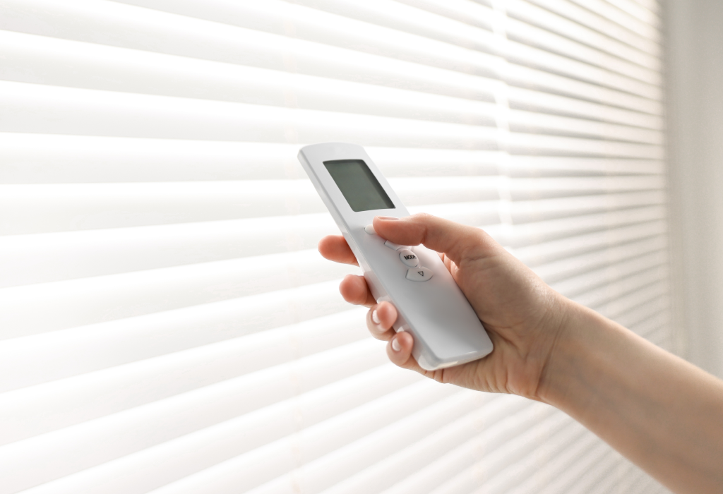Custom Remote Control Blinds
