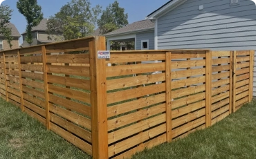 Wood Fence Installation