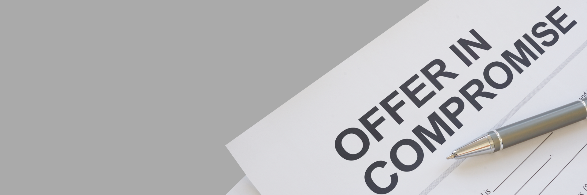 OIC Tax Relief