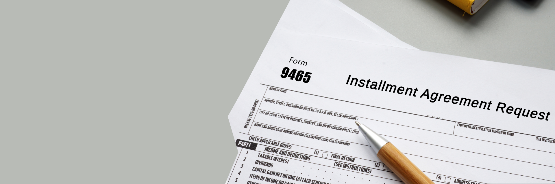 IRS Installment Agreement
