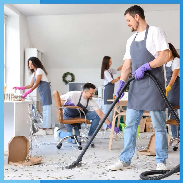 Commercial cleaning services