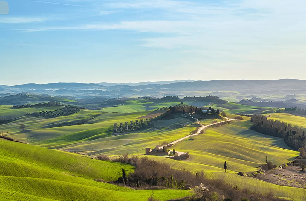 About Tuscan villa