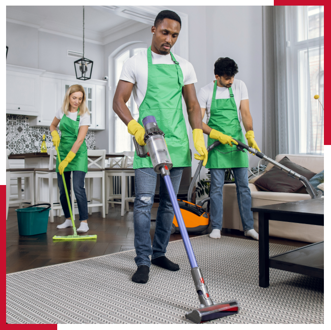 Interior and Exterior Apartment Complex Cleaning
