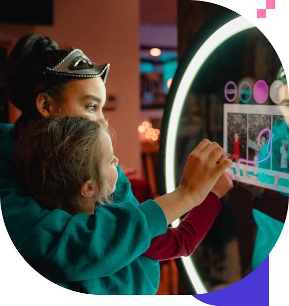 Interactive Mirror Features