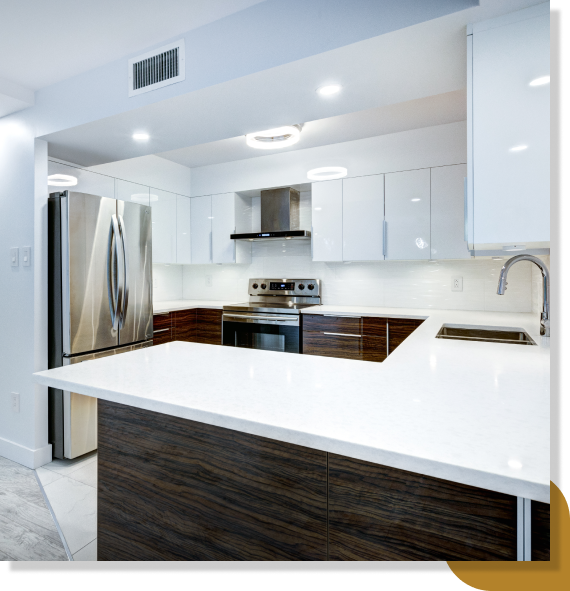 Custom Kitchen & Bathroom Improvements