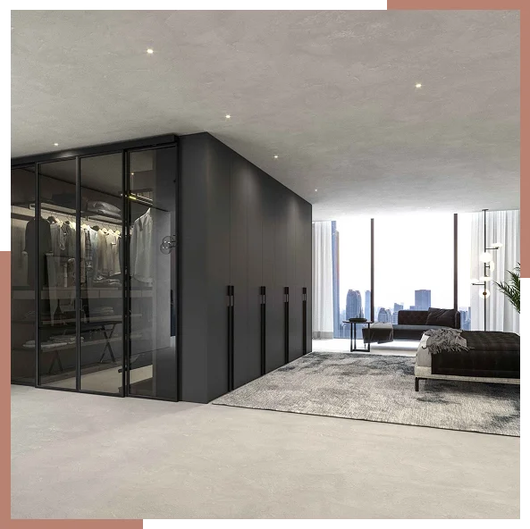 Material Selection for Closets