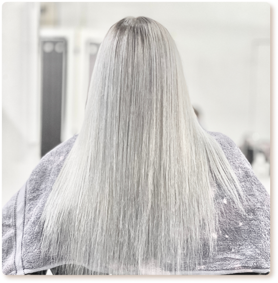 What Is a Keratin Treatment—and Why It Supports Grey Hair Best