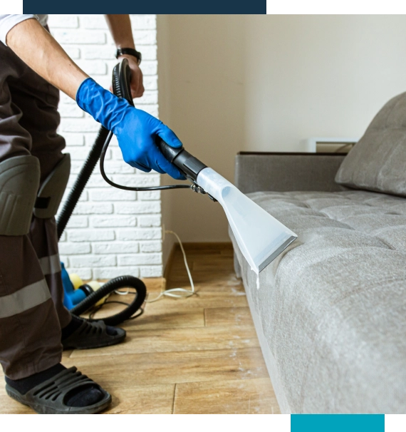 dedicated cleaning team