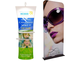 Tension Fabric Banner Stands
