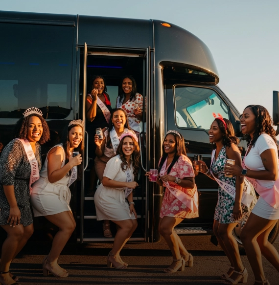luxury party bus