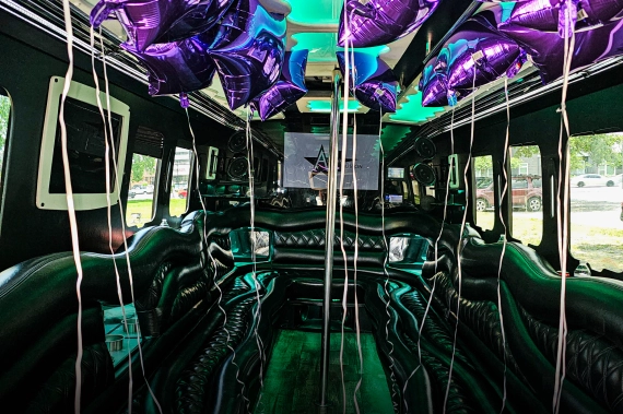 luxury party bus