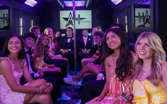 luxury party bus