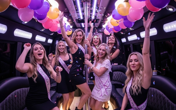 luxury party bus