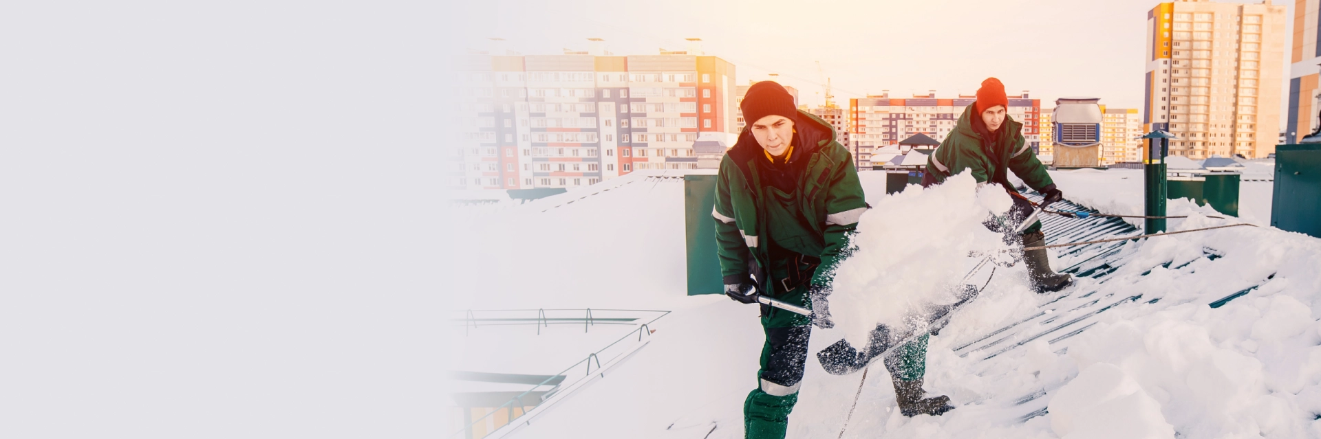 Residential Roof Snow Removal