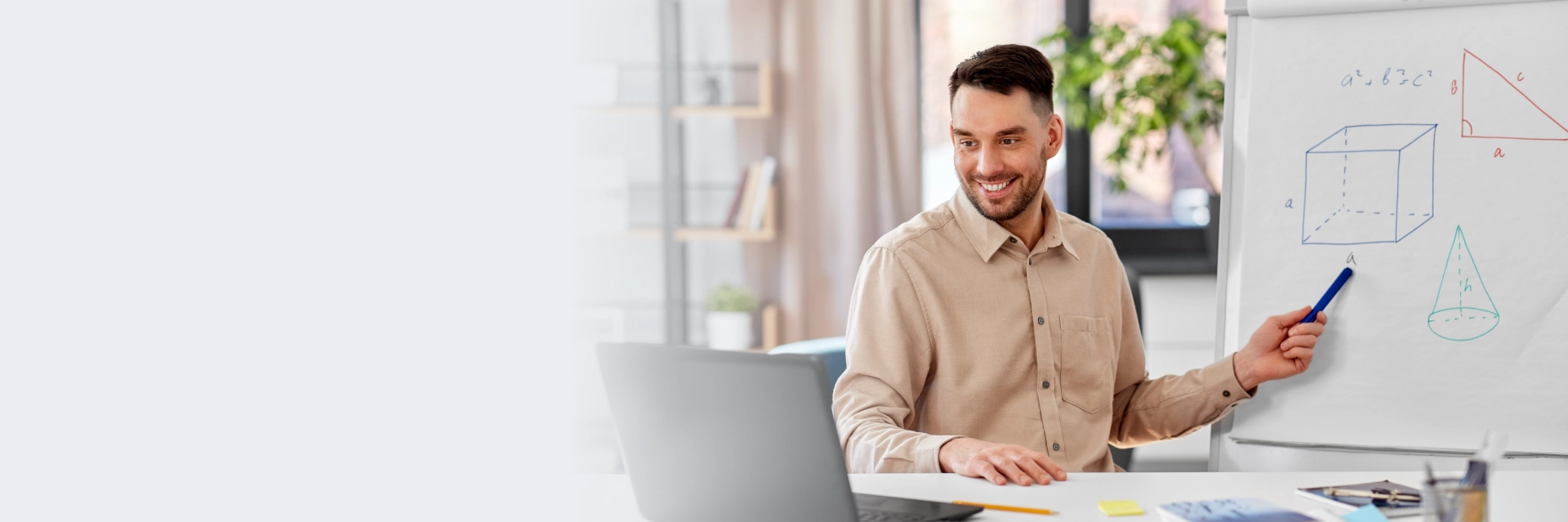 Online Geometry Tutoring