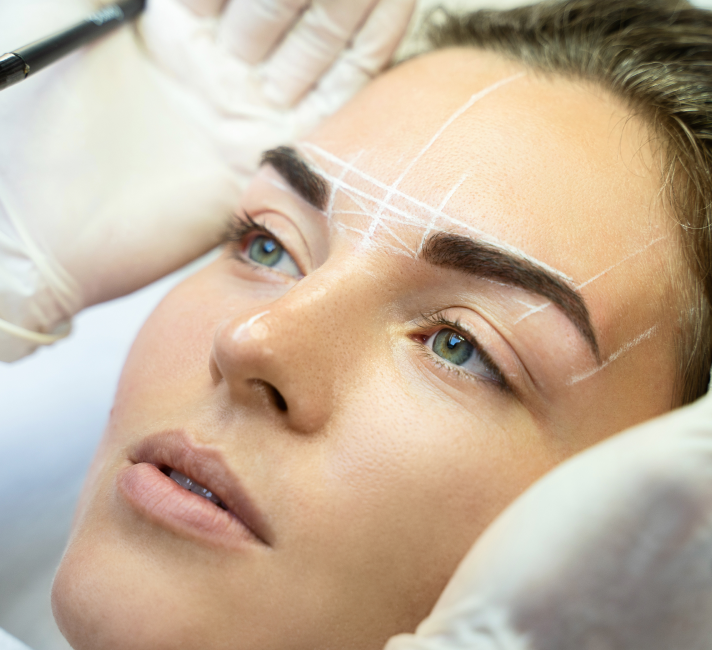 Perfectly Shaped Brows with Expert Eyebrow Shaping Services
