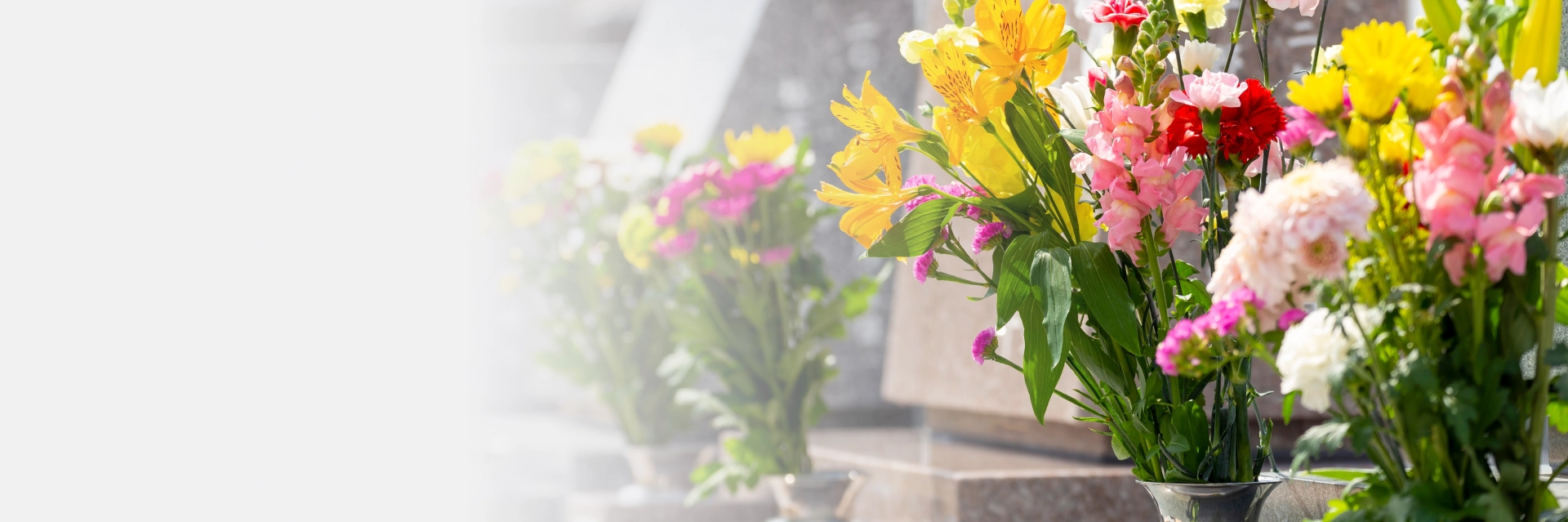 Floral Delivery Services in Murrieta at a gravesite