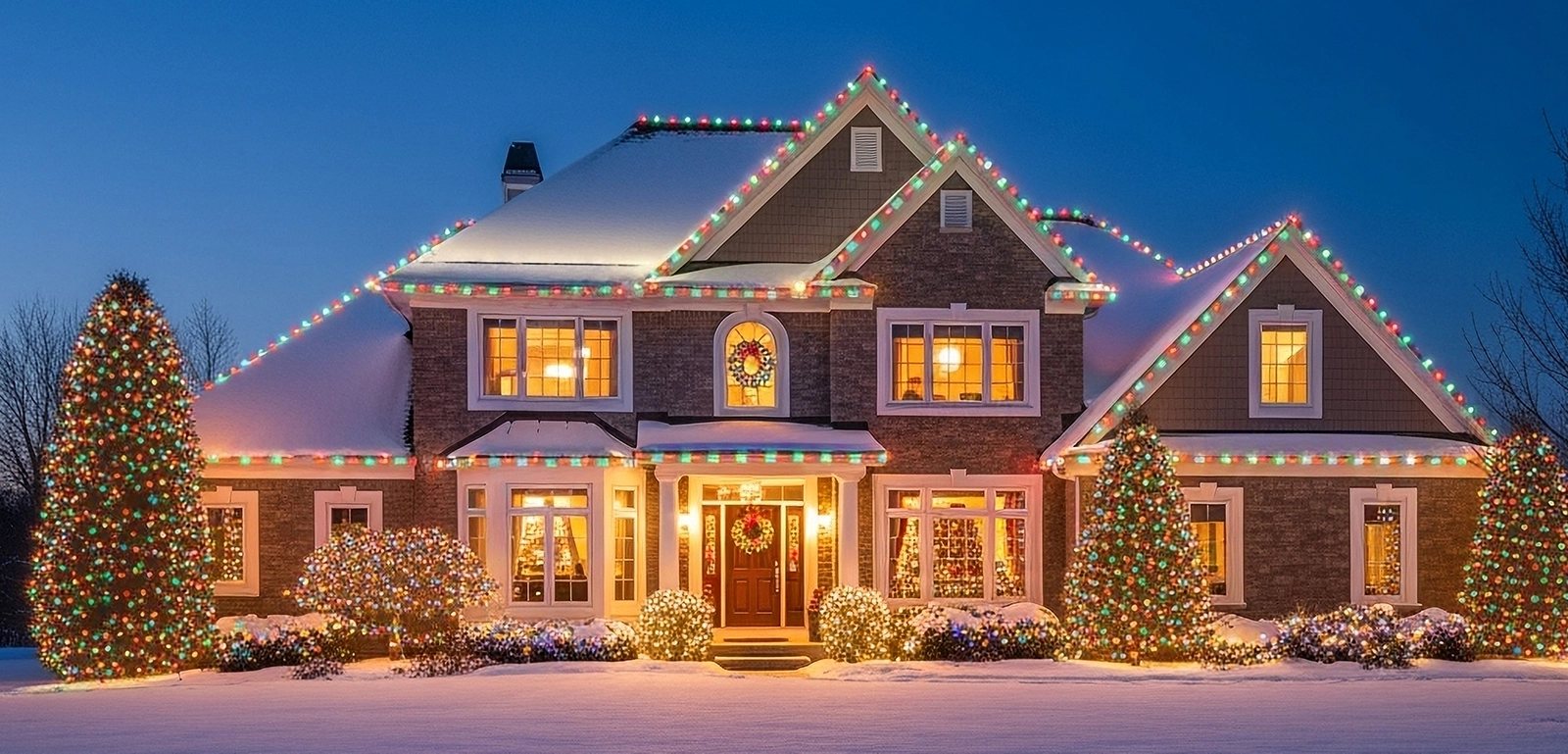 Permanent holiday lighting