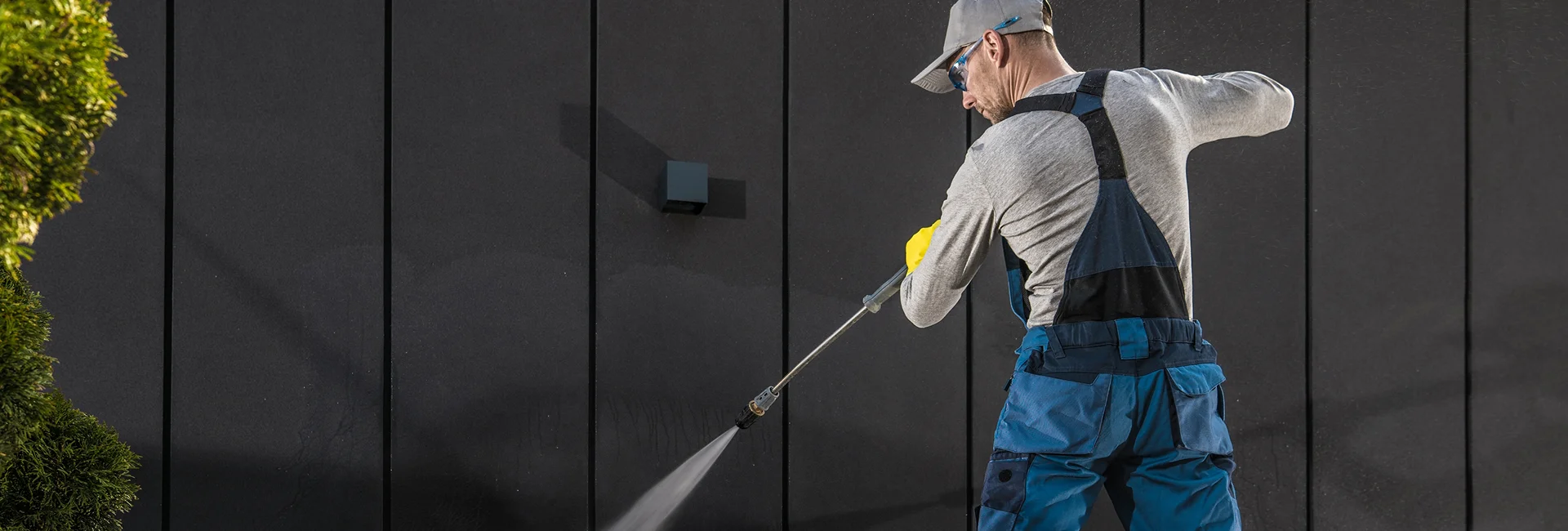 exterior surface cleaning