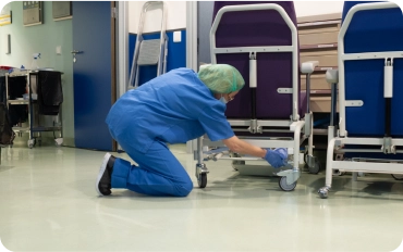 Medical and hospital cleaning