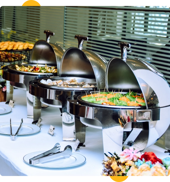 Jamaican catering services for La Prairie celebrations