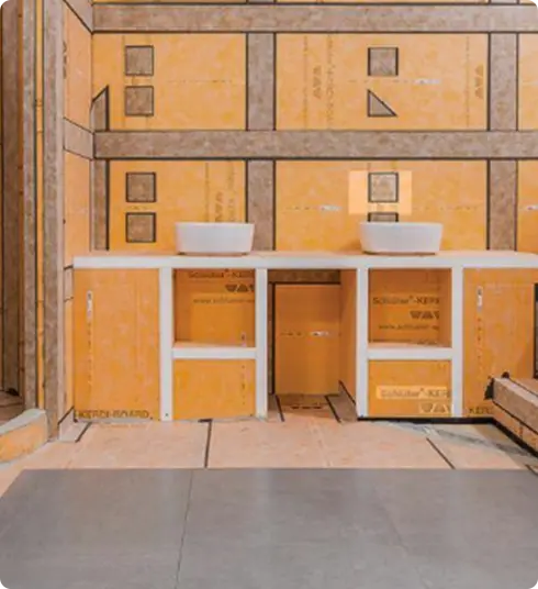 Where We Use Schluter Systems