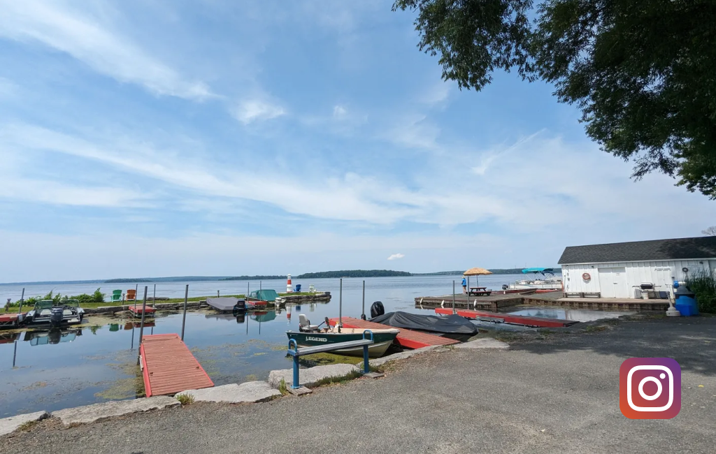 Seasonal Trailer Sites on Beautiful Rice Lake