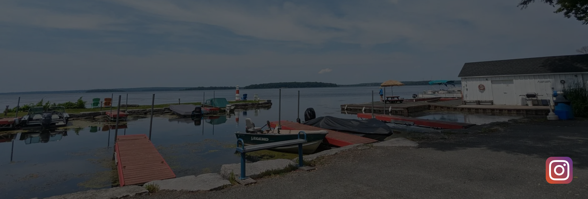 Seasonal Trailer Sites on Beautiful Rice Lake