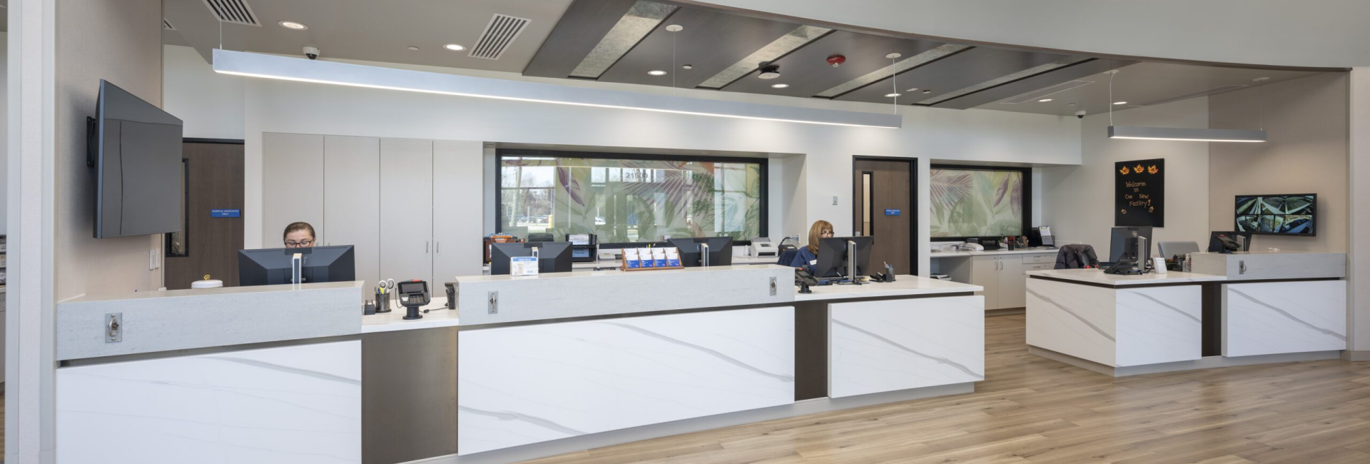 Semi Custom Reception Desk Midwest Region