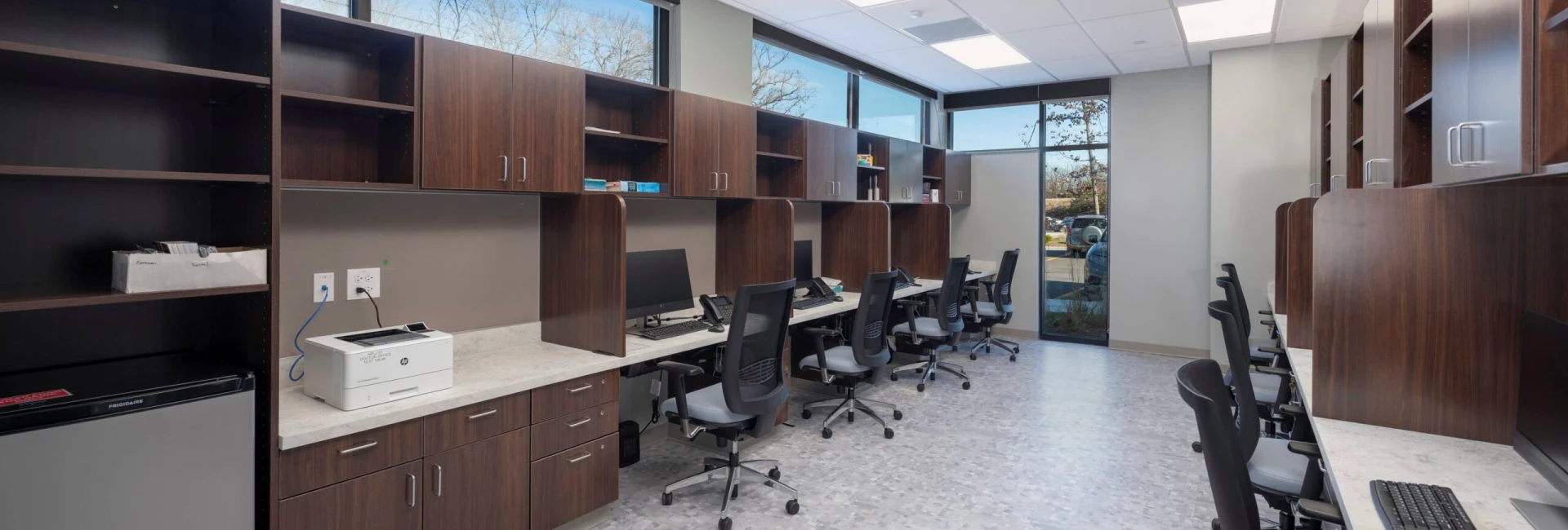 Semi Custom Office Cabinetry Midwest Region