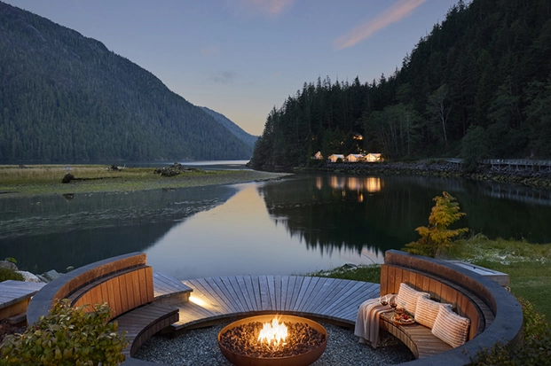 Clayoquot Wilderness Lodge Project Designed by Nigel Walker & Associates 
