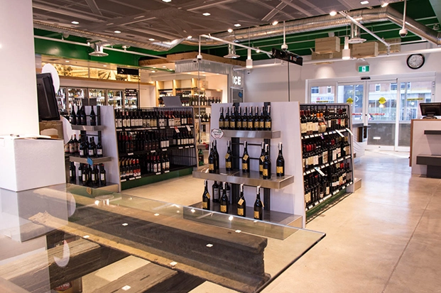 Tobys Liquor Store Project Designed by Nigel Walker & Associates 