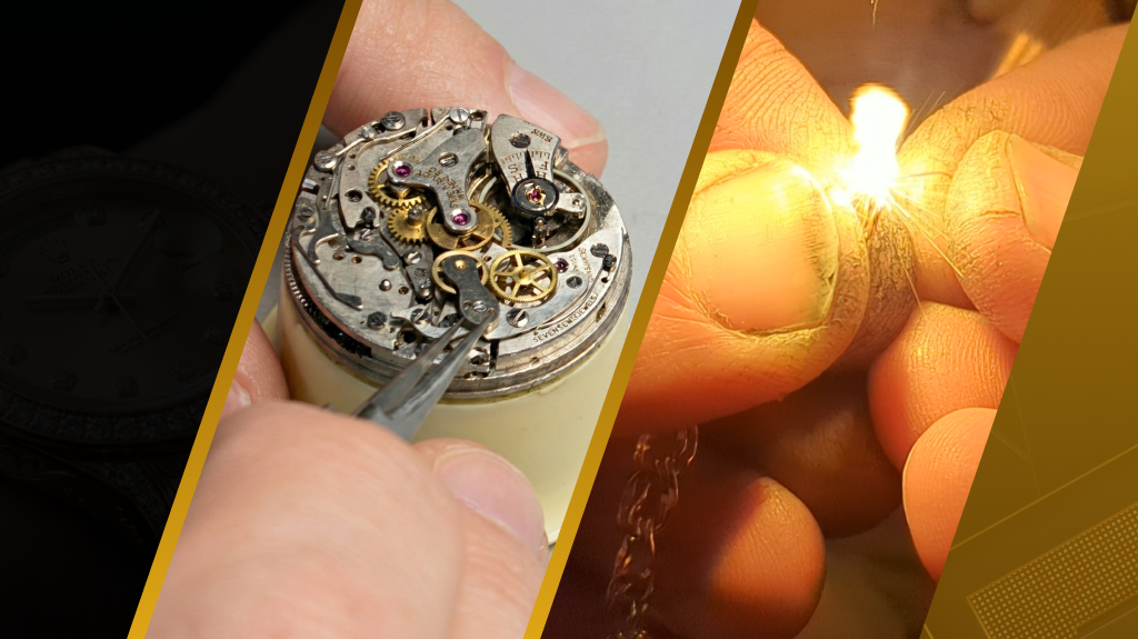 Jewelry repair in Jacksonville, FL, for resizing, prongs, and stone security