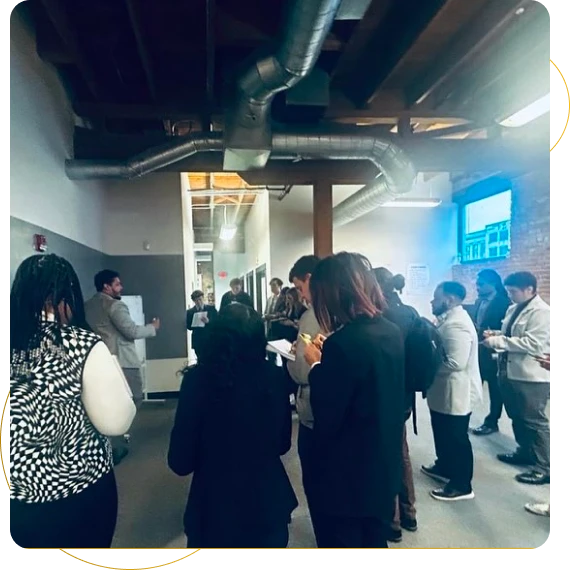  Team planning B2B non profit fundraising strategy