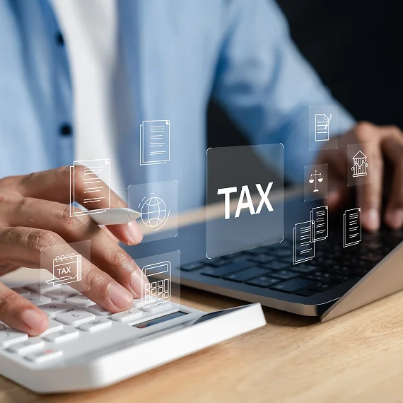 Tax compliance process for secure financial documentation