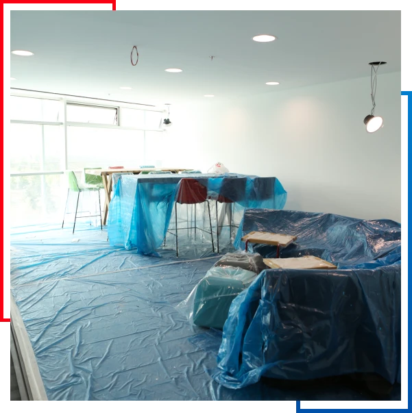 commercial interior painting services in Long Island office painting