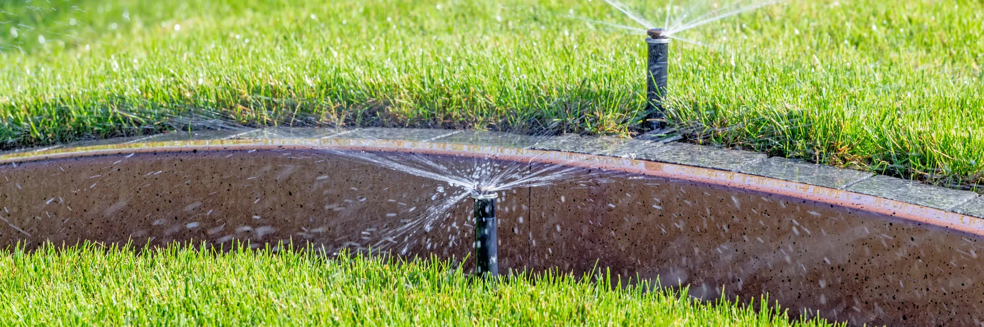 Irrigation system installation services in Mississauga for residential lawn coverage