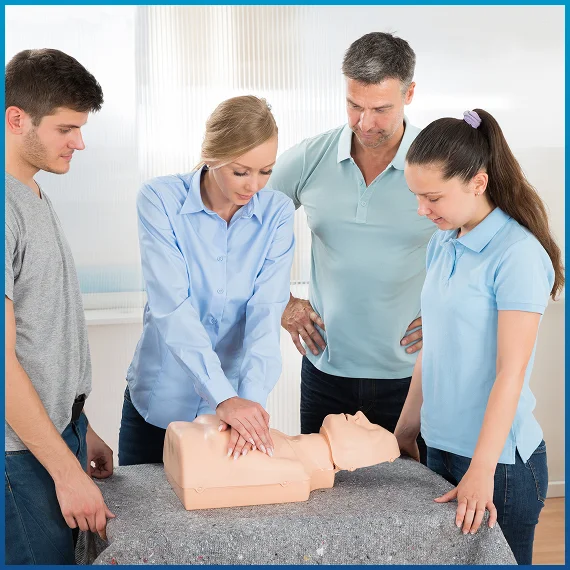 online first aid and CPR training