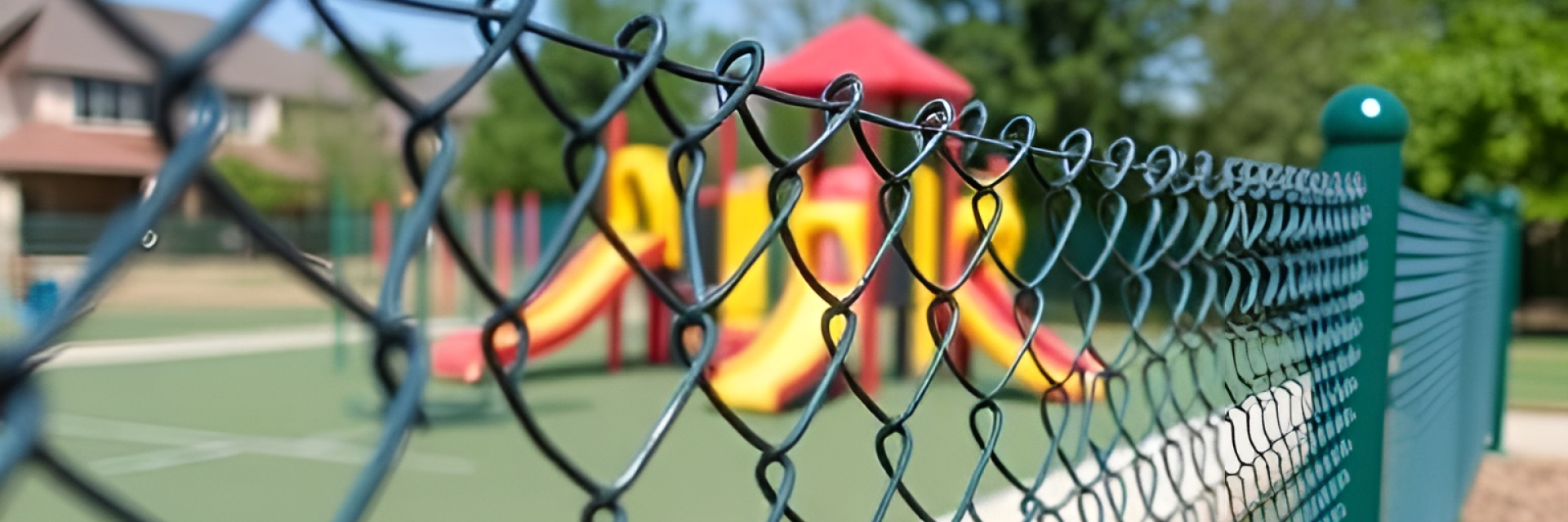 Residential fencing in Concord installed around a private home
