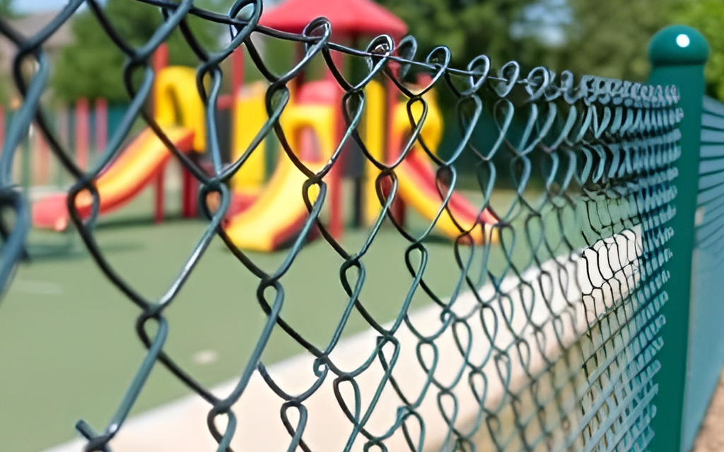 Residential fencing in Concord installed around a private home
