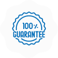 100% Guaranteed