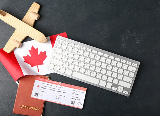 Scenario 1: You are in Canada now, but short of 730 days