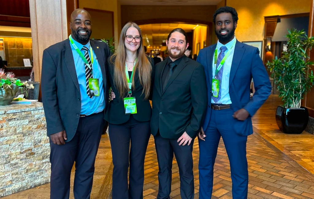 Team collaboration reflecting B2B campaigns and people focused growth