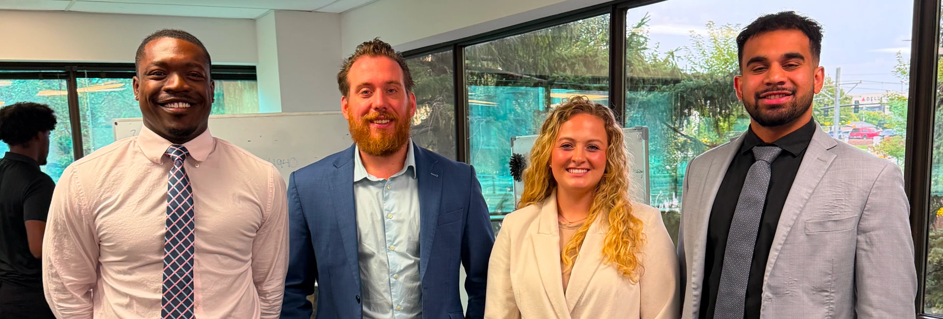 Team workshop focused on management training for business growth