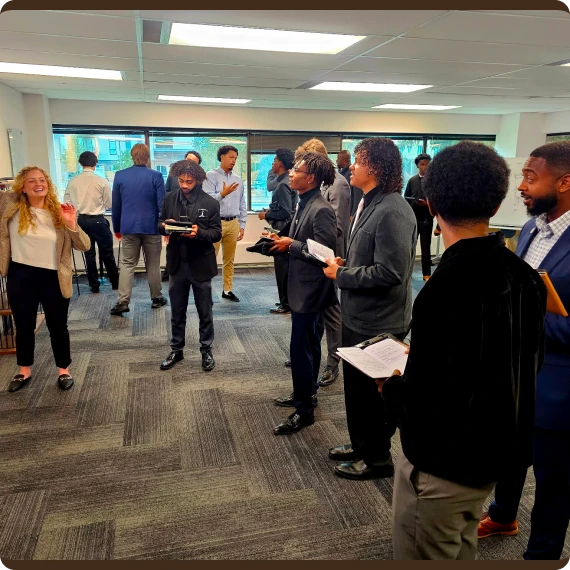 Leadership seminar centered on leadership training for businesses