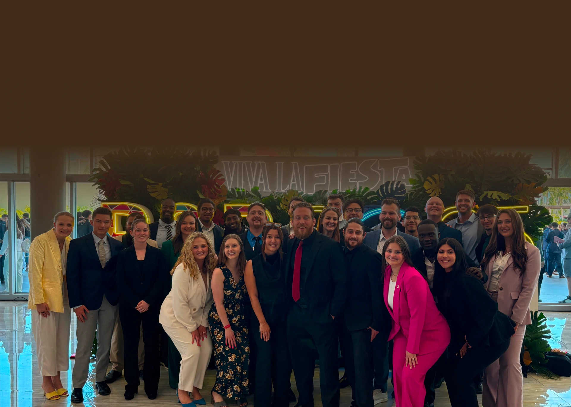 Team reviewing results from B2B marketing campaigns for growth